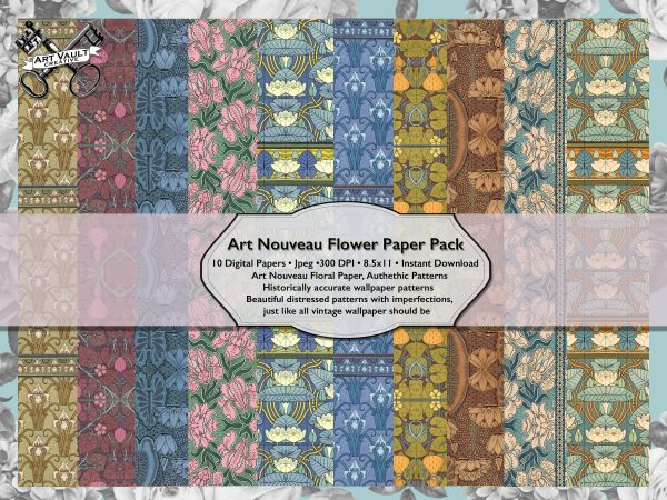 Art Nouveau Paper Pack