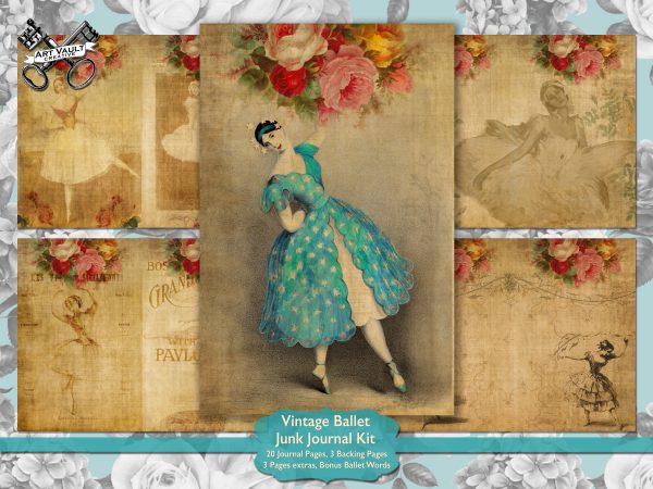 Ballet Junk Journal Kit