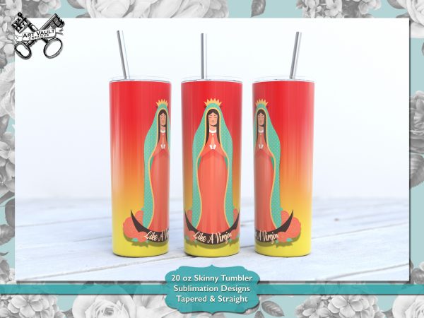 Virgin Guadalupe Tumbler Sublimation Wrap