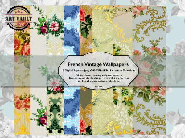 French Country Digital Paper